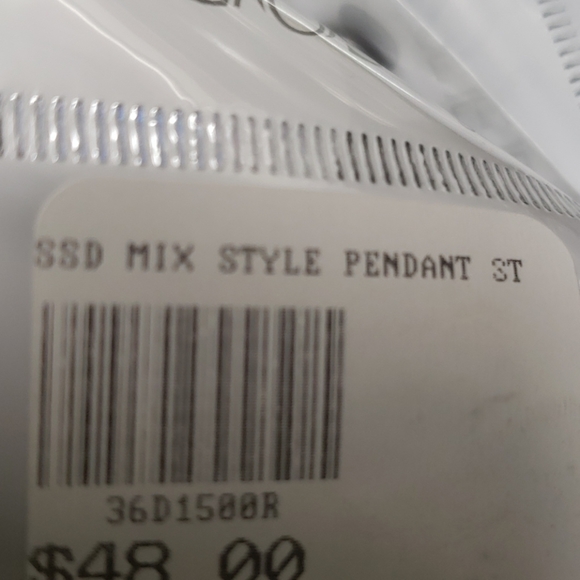 American Flag Red, White and Blue Pendant - Picture 3 of 5